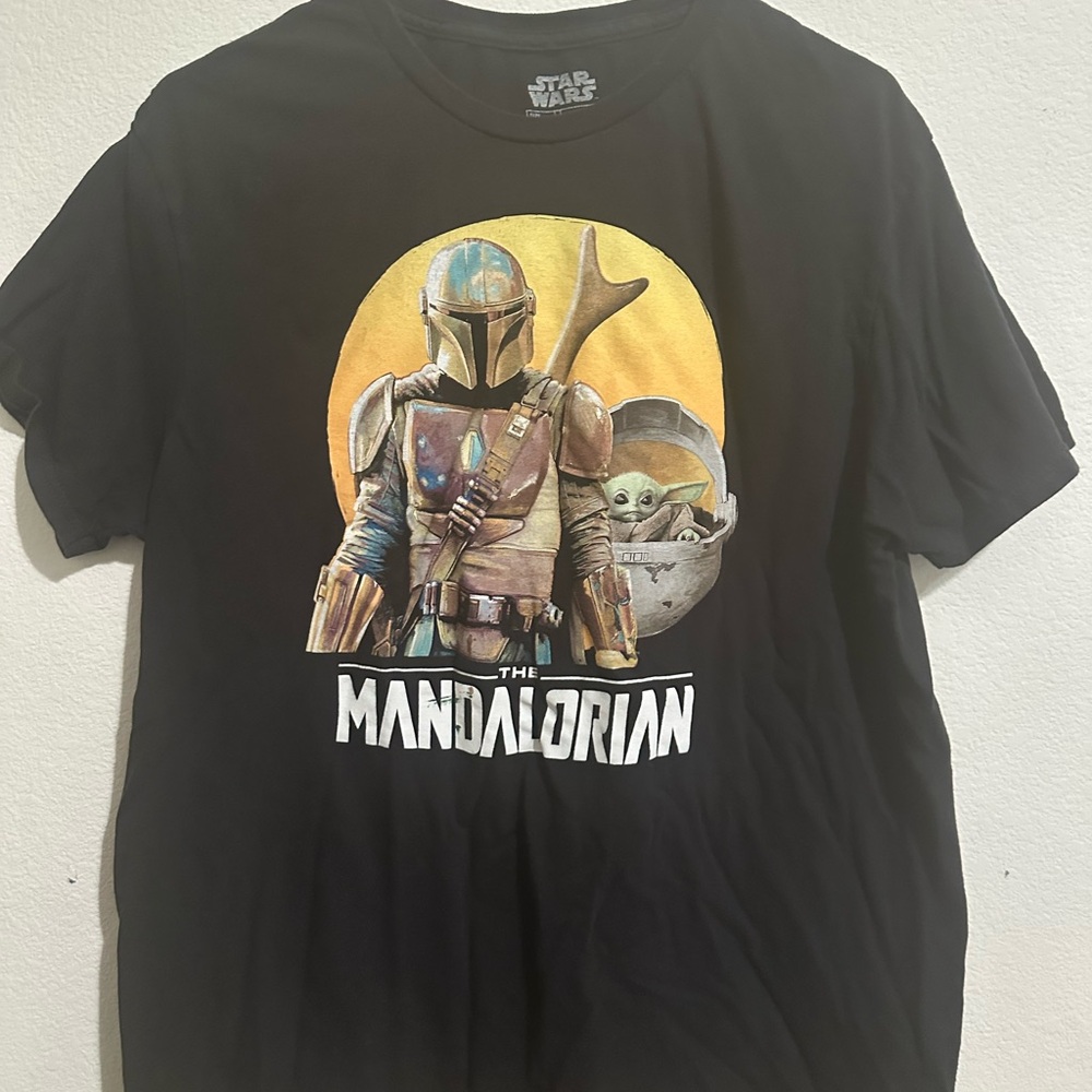 Fifth Sun Star Wars Mandalorian Black Tee